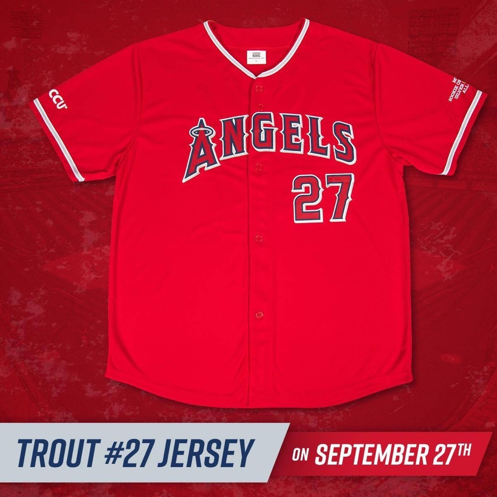 Mike Trout #27 Jersey BRAND NEW!!!!